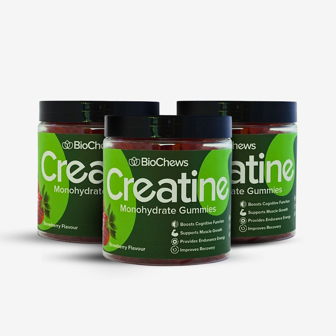 Creatine Monohydrate Gummies - 1 Month Bottle - 90 Gummies